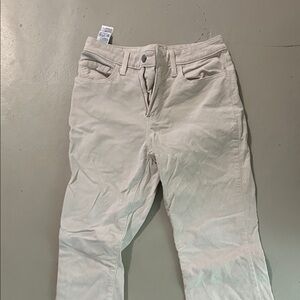 Levi's Women's Beige Straight Leg Jeans